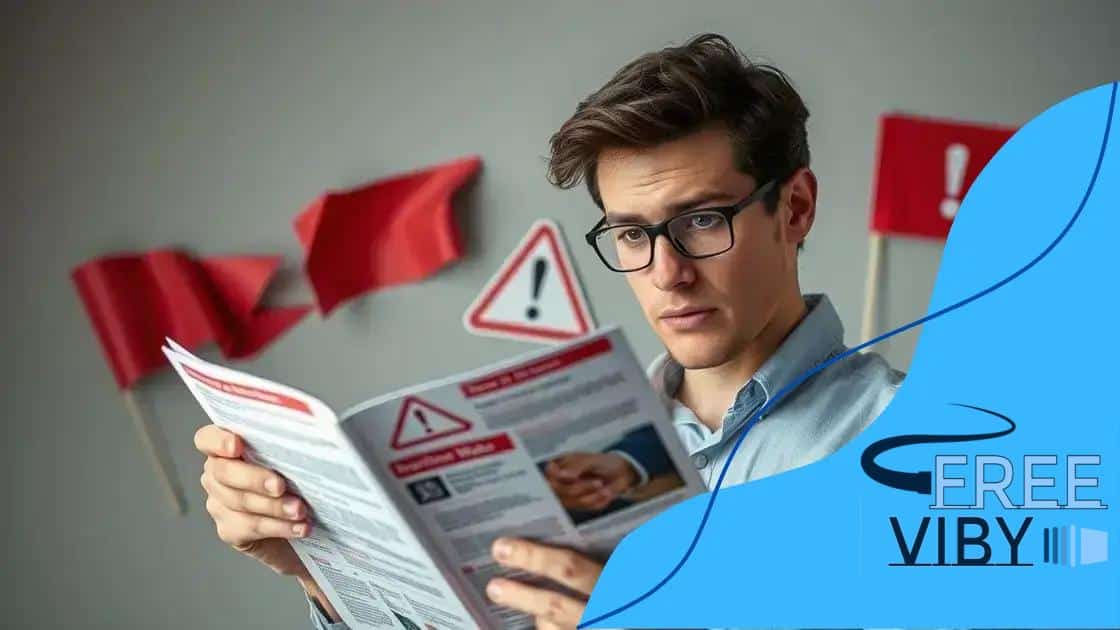 Signs of a scam: how to identify them