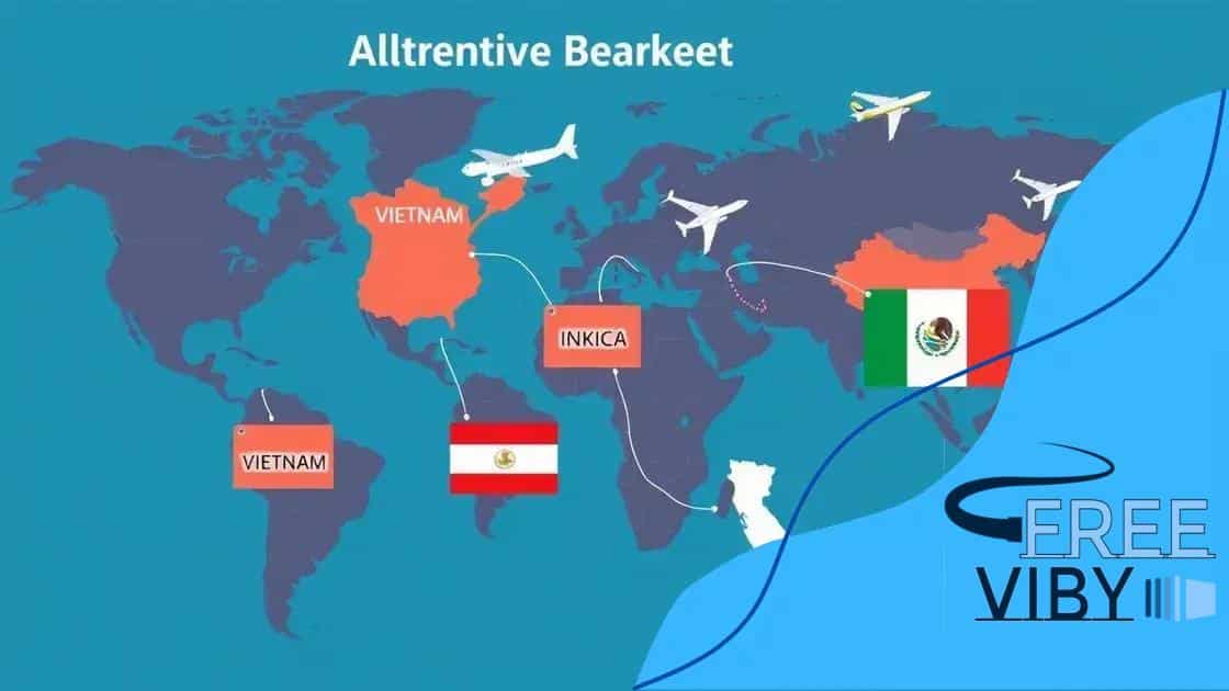 Alternative markets to consider amid tensions