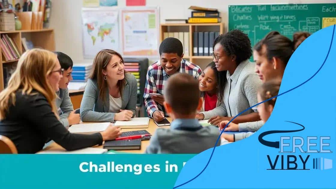 Challenges faced by education stakeholders