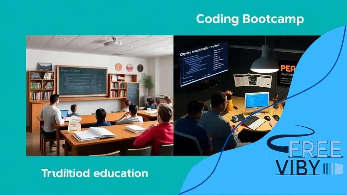 How coding bootcamps differ from traditional education