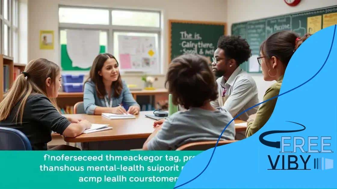 Strategies for integrating mental health support in education