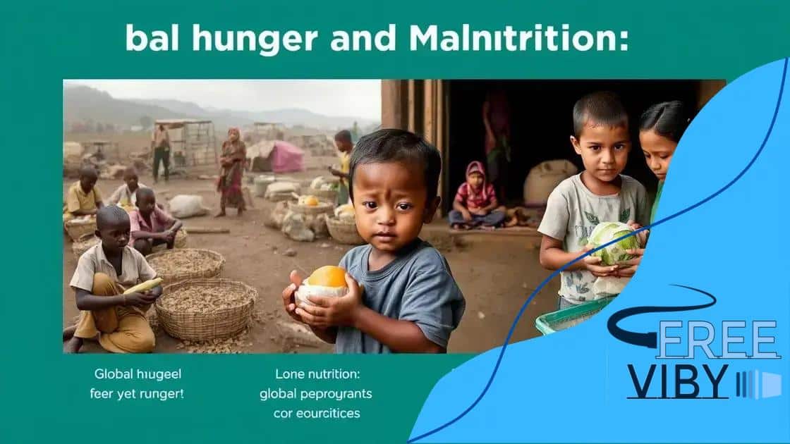 Impacts on global hunger and malnutrition