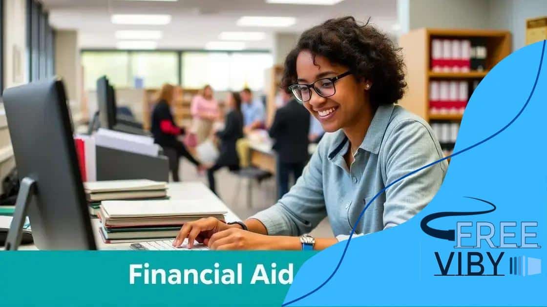 Types of federal financial aid available