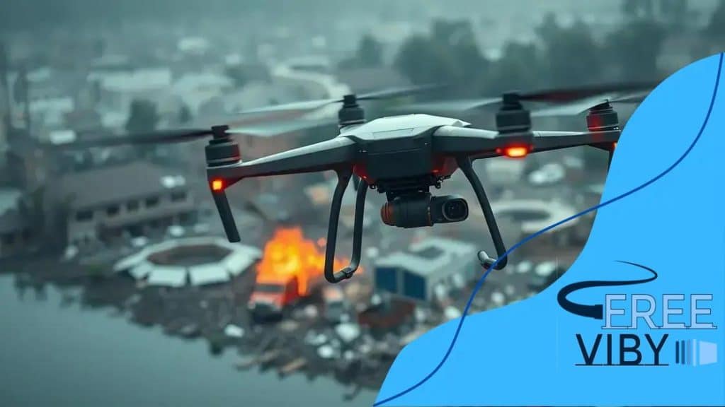 How drones are being used for disaster relief efforts