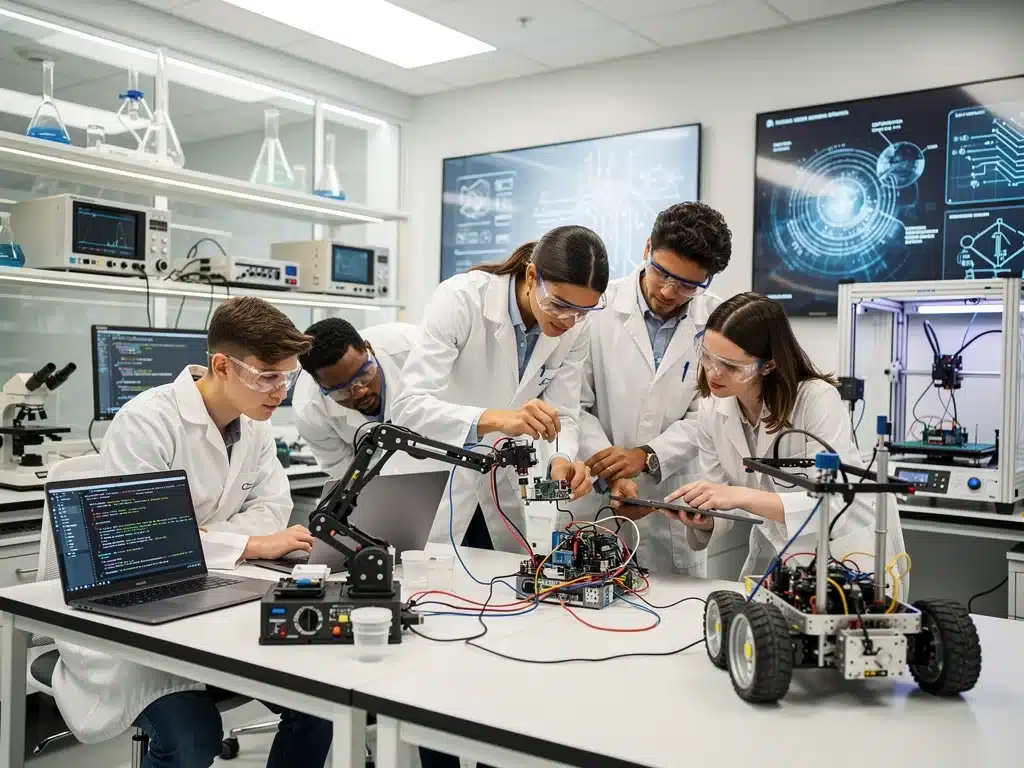 Becas STEM: 5 Programas Ocultos con Éxito del 30% en EE. UU.